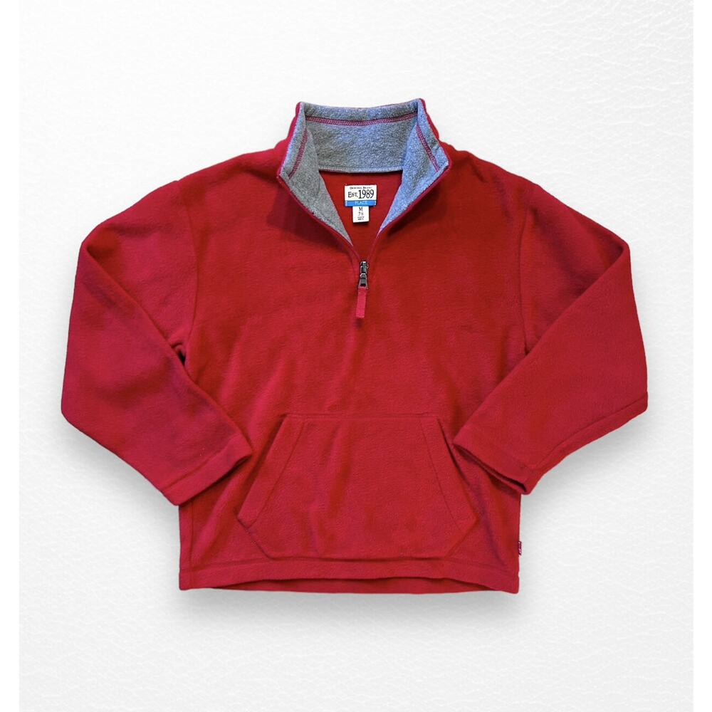 Est 1989 Place Quarter Zip Fleece Pullover, Size 7/8